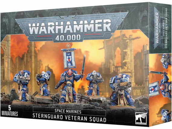 Warhammer 40,000 - Space Marines Sternguard Veteran Squad
